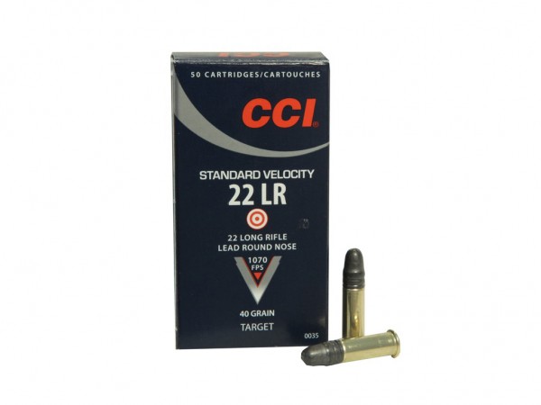 MUNICION C. 22 LR CCI STD VELOCIDAD - 20829 - CCI