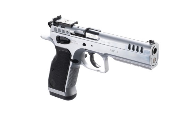 TANFOGLIO C. 9 MM STOCK III SPECIAL NICKEL 125 MM - 523 - TANFOGLIO