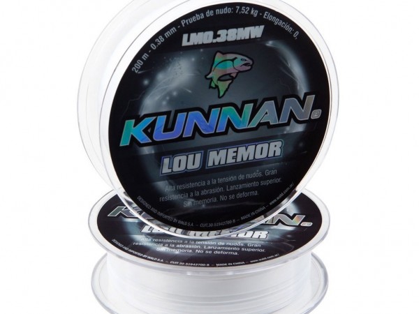 NYLON KUNNAN LOU MEMOR 0,38 - KUNNAN