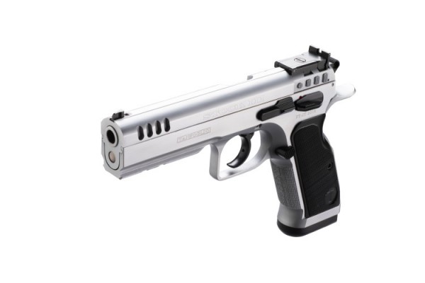 TANFOGLIO C. 9 MM STOCK III SPECIAL NICKEL 125 MM - 523 - TANFOGLIO