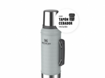 TERMO STANLEY 950 ML CLASSIC MANIJA Y TAPON CEB SILVER