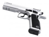 TANFOGLIO C. 9 MM STOCK III SPECIAL NICKEL 125 MM - 523